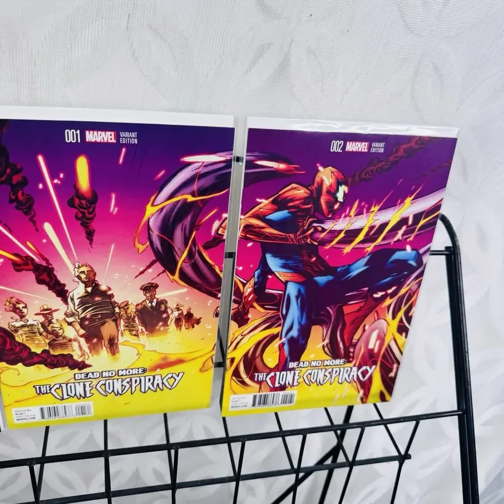 Dead No More Clone Conspiracy 1-5 Omega & Previews Lot Spider-Man Key‎ Variant